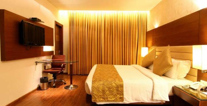 Indus Biznotel Nuova Delhi Esterno foto
