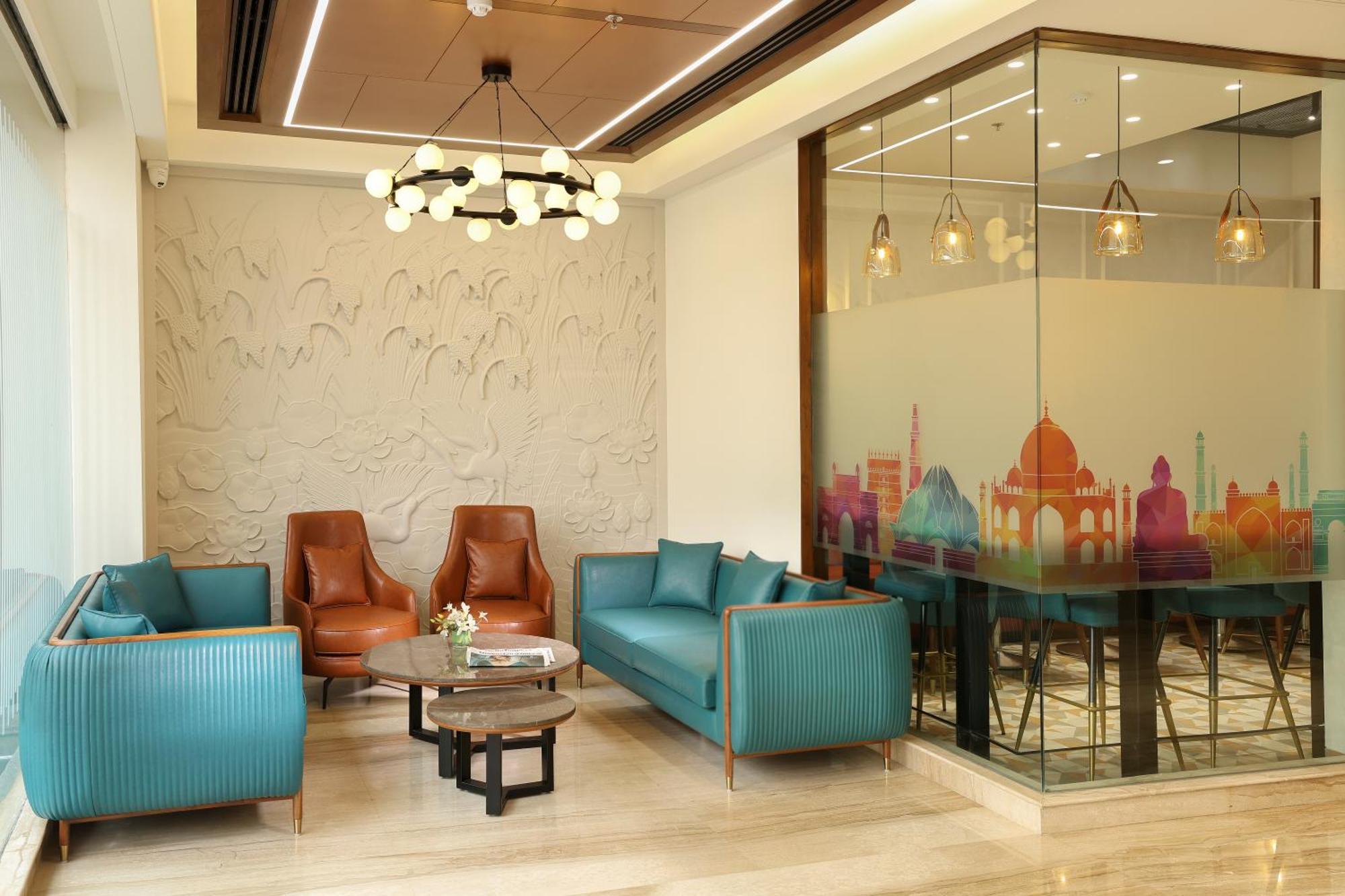 Indus Biznotel Nuova Delhi Esterno foto